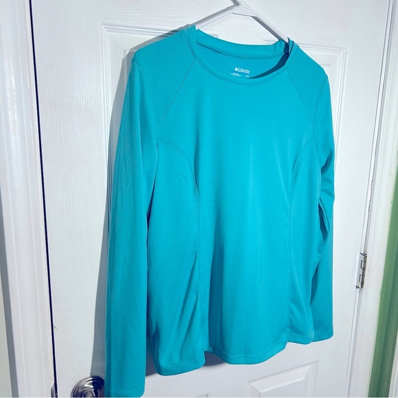 Columbia Women's Freezer Coil Omni-Wick Long Sleeve Protection Shirt size Large - Picture 2 of 11